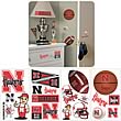 University Of Nebraska Peel and Stick Wall Applique